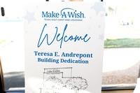 Teri Andrepont Make A Wish Bldg Dedication 9-24-22